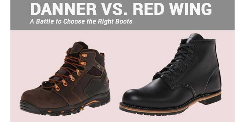 How do Danner and Redwing Boots Differ