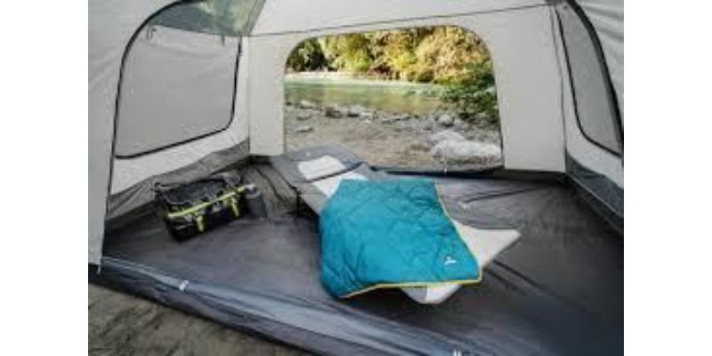 Sleeping Pad And Camp Blanket