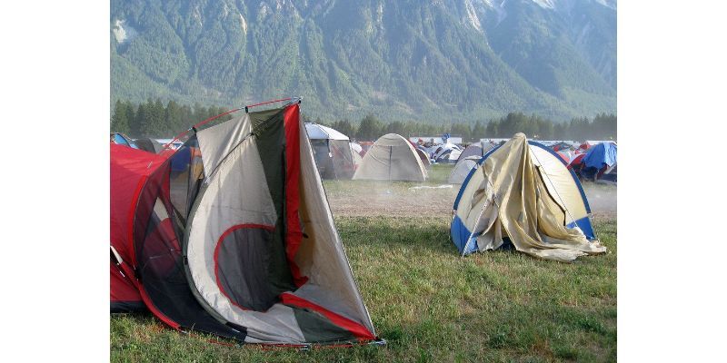 What to Do if Your Tent Blows Away