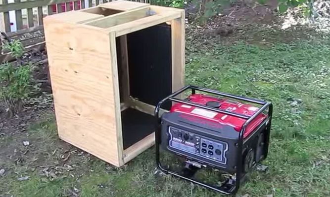 Make A Generator Silencer Box