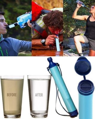 Portable water filter