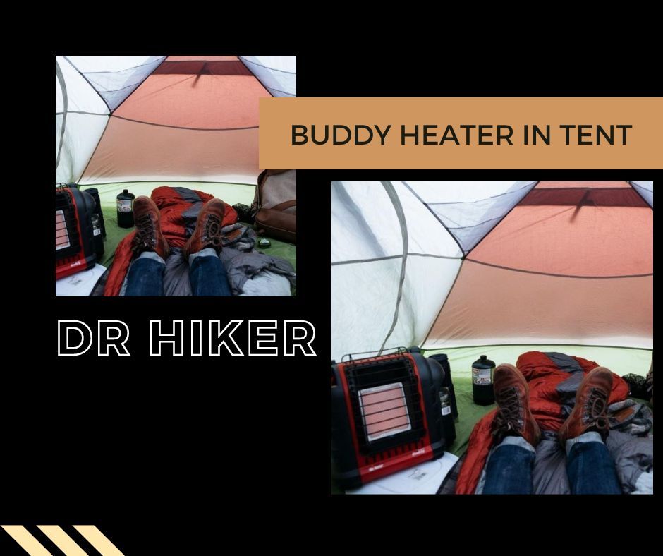 Buddy Heater in Tent